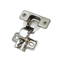 Ferrari Face-Frame Hinge, Full Overlay, 105°, With 5/16" (8mm) Dowels, Plate Included