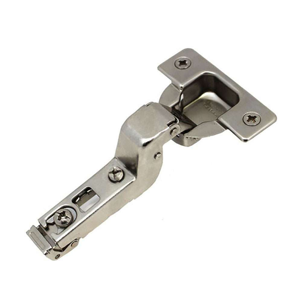 Ferrari Anyway Clip-On Hinge, Full-Inset, 110°, With 5/16" (8mm) Dowels