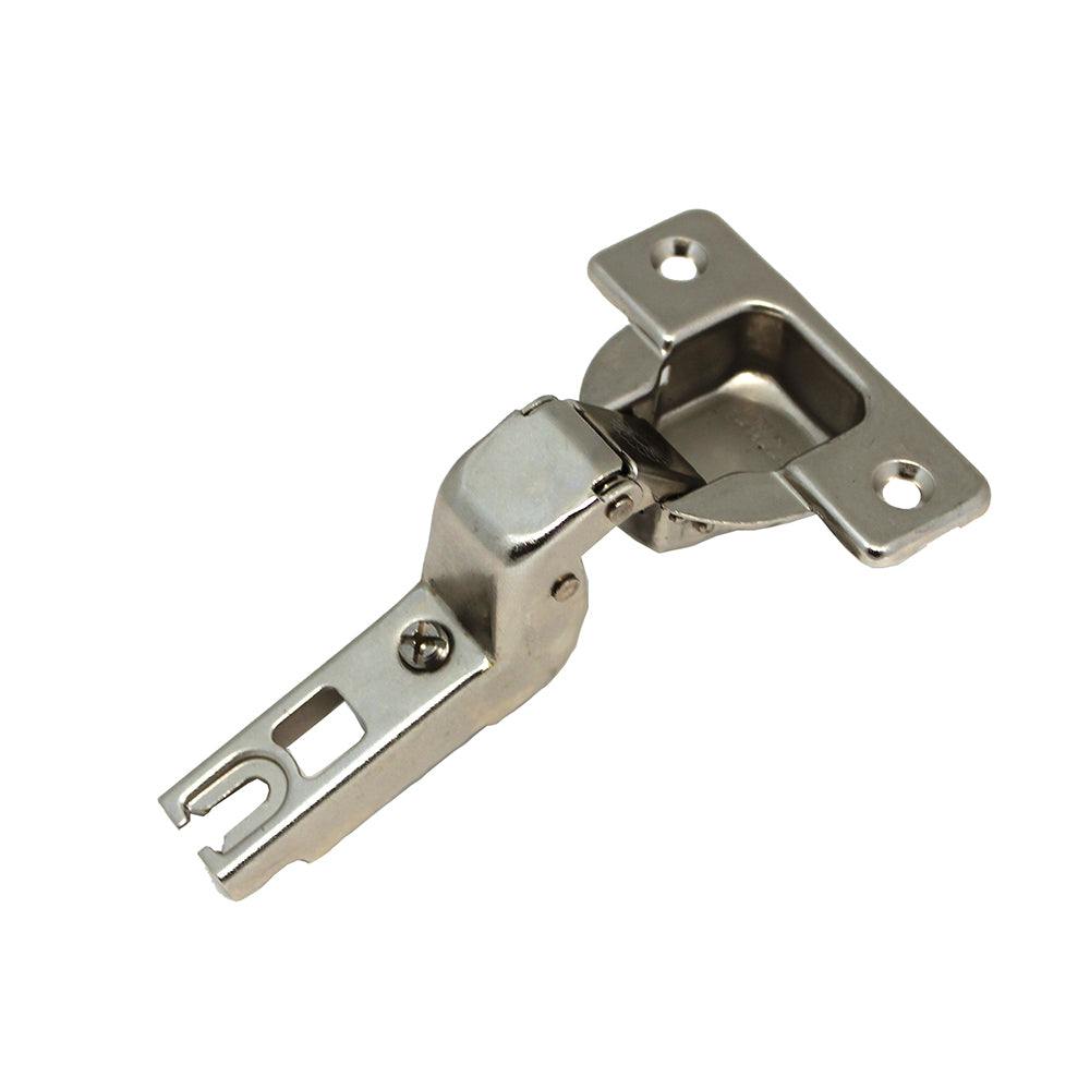Ferrari No Spring Slide-On Hinge, Full Inset, 110°, No-dowel