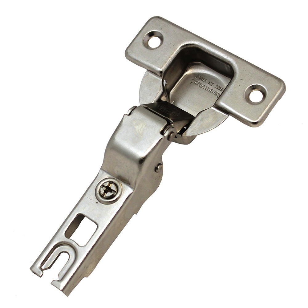 Ferrari Slide-On Hinge, Half Overlay, 110°, No-dowel