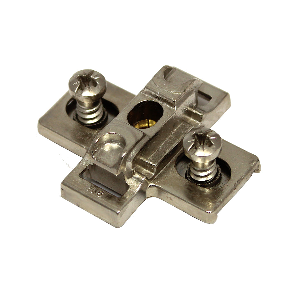 Ferrari Anyway Clip-On Baseplate, With Euro Screw, H=6, with Cam Adjustment